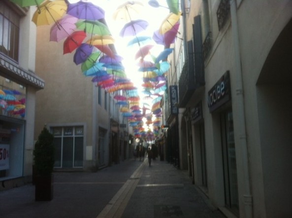 Brollys in Carcassonne